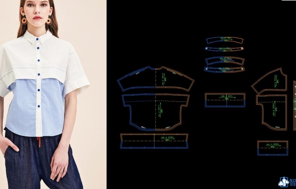 094-插肩廓形款--衬衫