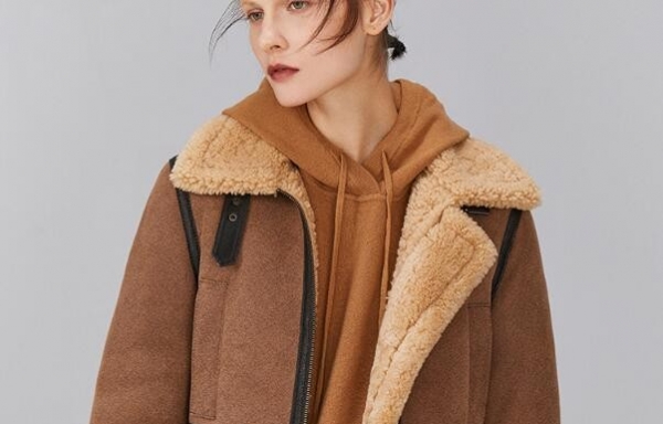 105-皮毛一体夹克外套