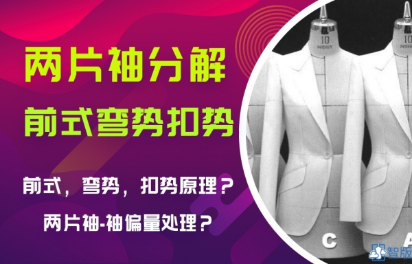 *VIP课*--10 两片袖，前势，弯势，扣势，3势分析处理