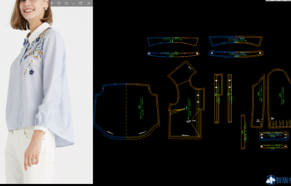 上衣43--条纹宽松衬衫-2课时