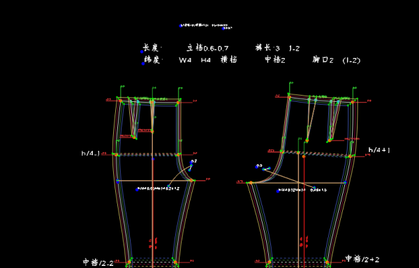 05裤子基础课程推板