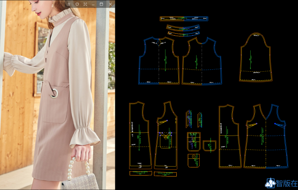 上衣39-雪纺衬衫+背带连衣裙-3课时