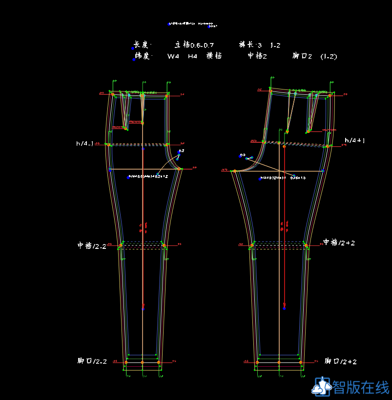 05裤子基础课程推板